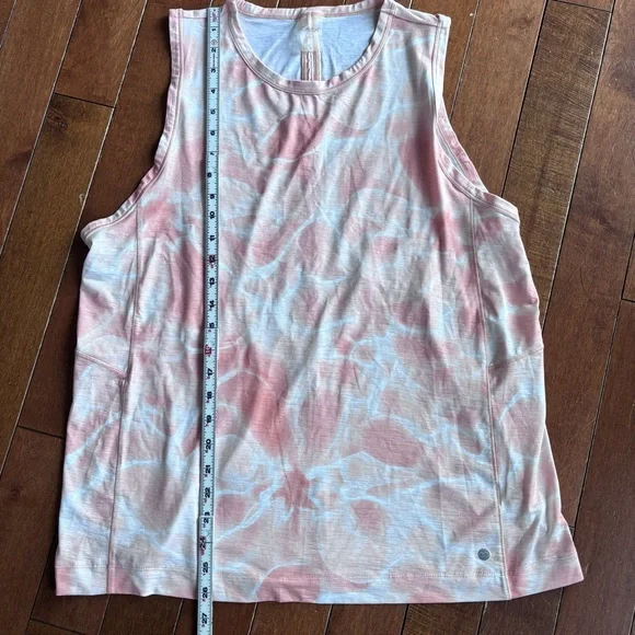 CALIA by Carrie Underwood Pink Tie-Dye Muscle Tank - Picture 5 of 9